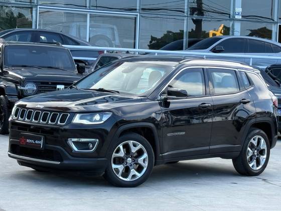 JEEP COMPASS 2.0 16V FLEX LIMITED AUTOMÁTICO JEEP COMPASS 2.0 16V FLEX LIMITED AUTOMÁTICO